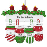 Mitten Family Ornament - Lovable Ornaments