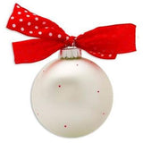 Our 1st Christmas as Mr. & Mrs. Glass Ball Ornament - Lovable Ornaments