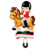 Horse Rider Personalized Christmas Ornament - Lovable Ornaments