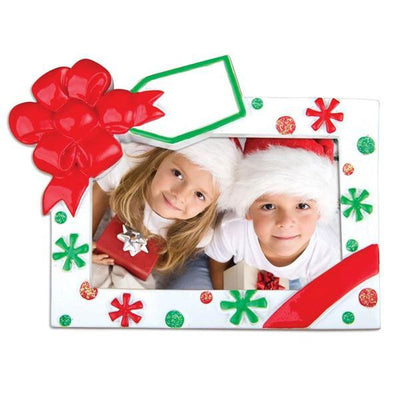 Christmas Frame Red Green Personalized Christmas Ornaments - Lovable Ornaments