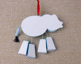 Elephant Personalized Christmas Ornament - Lovable Ornaments