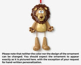 Lion Personalized Christmas Ornament - Lovable Ornaments
