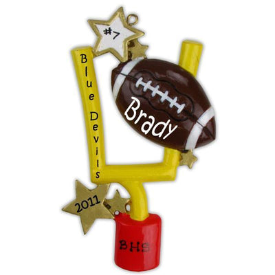 Football Personalized Christmas Ornament - Lovable Ornaments